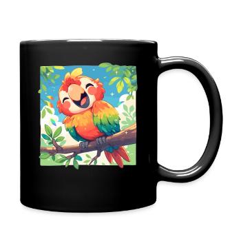 Aras Ara - Tasse einfarbig - Schwarz - Rechts