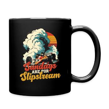 Les dimanches Autorennen Motorsport sont pour le Slipstream - Mug uni - noir - Droite