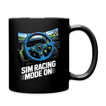 Mod de simulation de course - Mug uni - noir - Droite