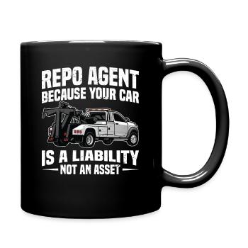 Repoman Agent de récupération d’actifs Dépôt de voiture - Mug uni - noir - Droite