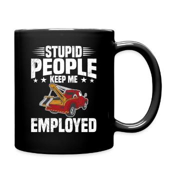 Agent de récupération de voiture Agent de saisie d’actifs - Mug uni - noir - Droite