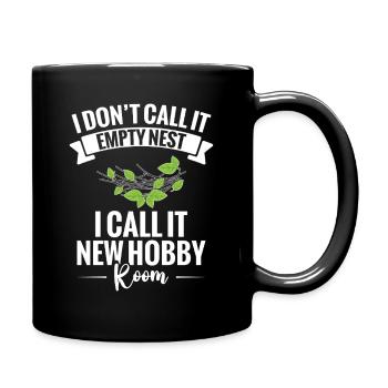 Empty-Nest-Mama von Highschool-Absolvent Empty-Nester - Tasse einfarbig - Schwarz - Rechts