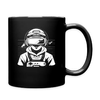 Gaming Boy Graphics - Full Colour Mug - black - Right