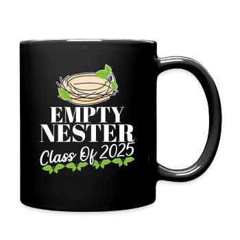 Empty-Nest-Syndrom Sohn Highschool-Absolvent Leer - Tasse einfarbig - Schwarz - Rechts