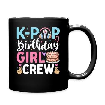 Équipe des filles d’anniversaire K-Pop - Mug uni - noir - Droite