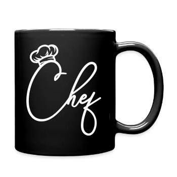 Chef Chef - Full Colour Mug - black - Right