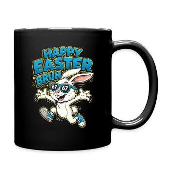 Easter Bruh Bunny Sunglasses - Full Colour Mug - black - Right