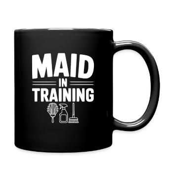 Maid in Training - Full Colour Mug - black - Right