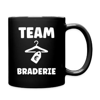 Team Braderie Vetements - Mug uni - noir - Droite