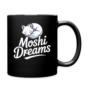 Moshi Dreams Cat Shirt Cute Sleeping Cats - Full Colour Mug - black - Right