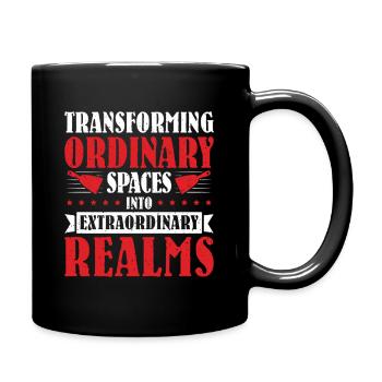 Drywall Drywall Builder Drywall Fitter - Full Colour Mug - black - Right