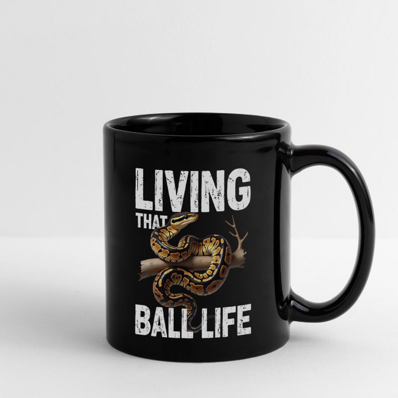 King Python Snakes Lover Terrarium Python Full Colour Mug