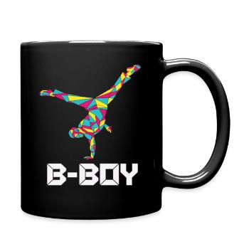 Breakdance B-Boy Danse de rue Hip Hop - Mug uni - noir - Droite