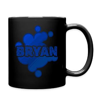 Babybauch Bryan - Tasse einfarbig - Schwarz - Rechts