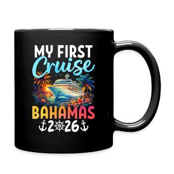Ma première croisière aux Bahamas 2026 - Mug uni - noir - Droite