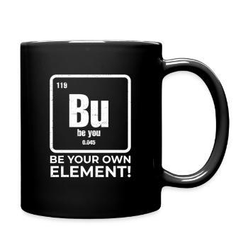 Optimistic Periodic Table Chemistry B Your Element - Full Colour Mug - black - Right
