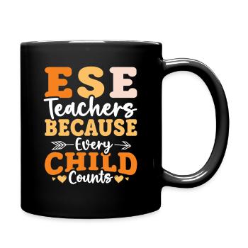 Gifts for ESE Teachers - Full Colour Mug - black - Right