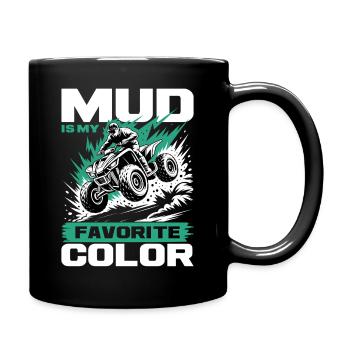 Quad ATV Garçons Hommes Quad Wheeler - Mug uni - noir - Droite