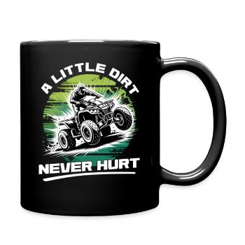 Quad ATV Garçons Hommes Quad Wheeler - Mug uni - noir - Droite