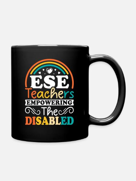 Geschenke für ESE-Lehrer - Tasse einfarbig - Schwarz