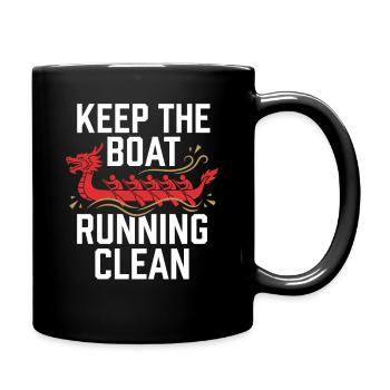 Dragon Boat Club Paddler Team Dragon Boat Gift - Full Colour Mug - black - Right
