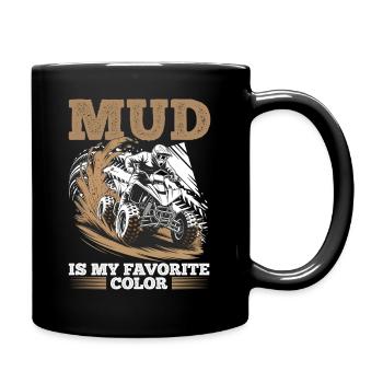 Quad ATV Garçons Hommes Quad Wheeler - Mug uni - noir - Droite