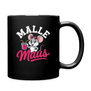 Mallemaus Bachelor Party Women Mallorca Fan Party Malle Mouse - Full Colour Mug - black - Right