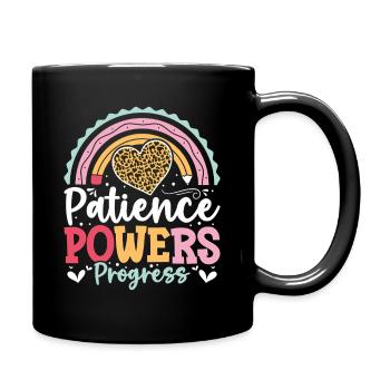 Geschenke für ESE-Lehrer - Tasse einfarbig - Schwarz - Rechts