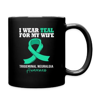 Névralgie du trijumeau - Mug uni - noir - Droite