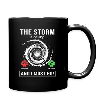Meteorologe Wetter Meteorologie - Tasse einfarbig - Schwarz - Rechts