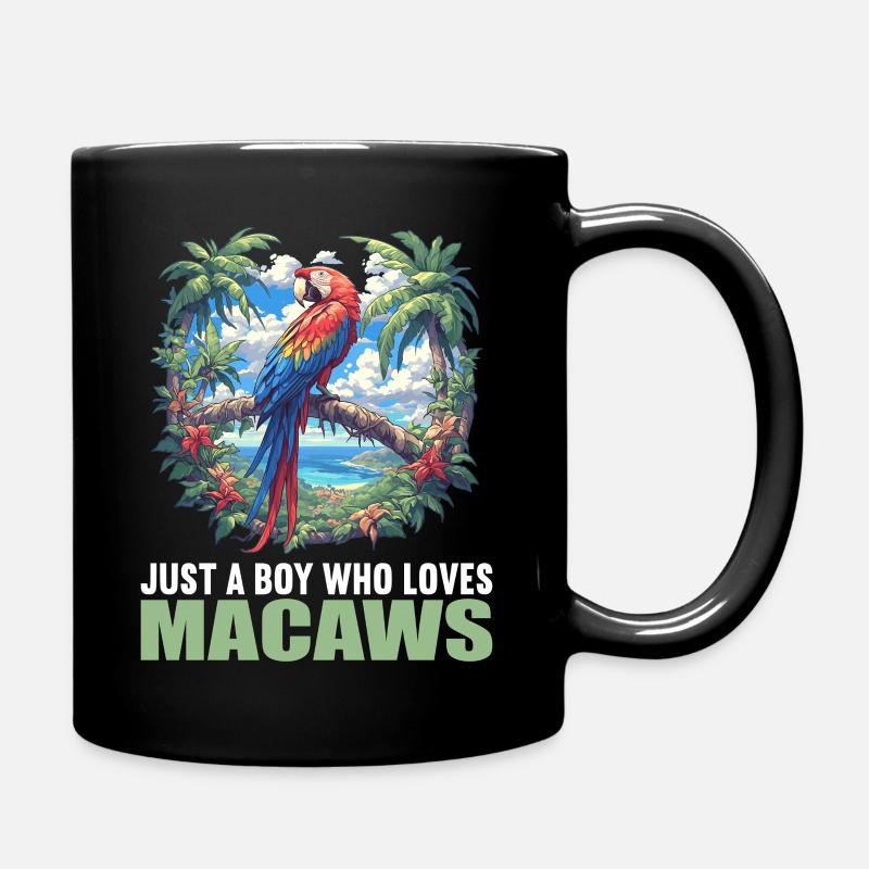 Aras Ara - Tasse einfarbig - Schwarz