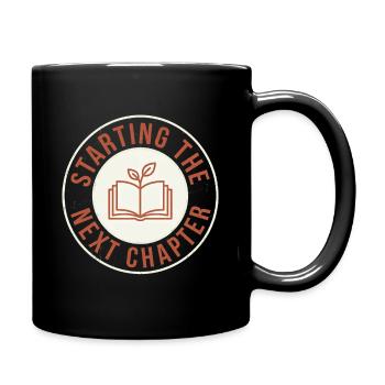 Lire des livres pour de nouveaux départs et l’auto-guérison - Mug uni - noir - Droite