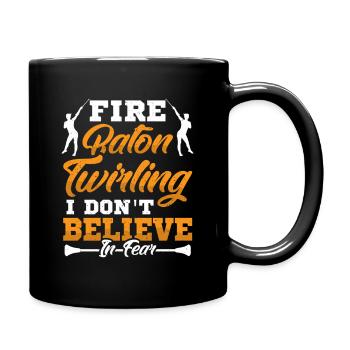 Danseuse de l’école de danse Vortex Dance - Mug uni - noir - Droite