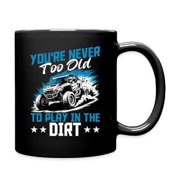 UTV Tout-Terrain Boy Men 4 Wheels Side by Side - Mug uni - noir - Droite