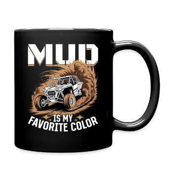 UTV Tout-Terrain Boy Men 4 Wheels Side by Side - Mug uni - noir - Droite
