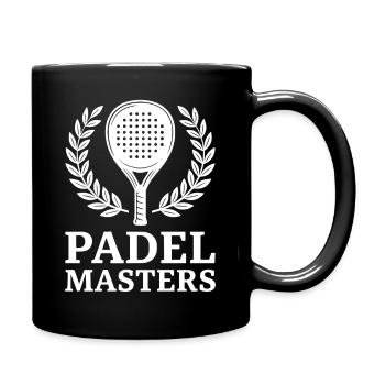 Look du Padel Masters dans le sport professionnel - Mug uni - noir - Droite