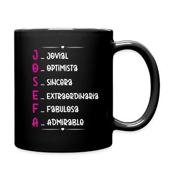 Josefa Personalized Gift - Full Colour Mug - black - Right
