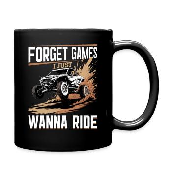 UTV Tout-Terrain Boy Men 4 Wheels Side by Side - Mug uni - noir - Droite