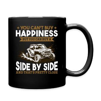 UTV Tout-Terrain Boy Men 4 Wheels Side by Side - Mug uni - noir - Droite