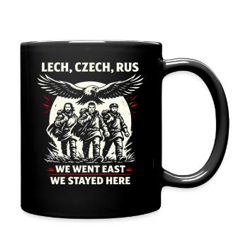 Lech Czech Rus Slavic Origins Legend - Full Colour Mug - black - Right