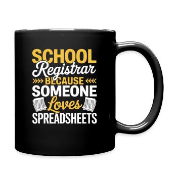 School Secretary School Administration Office School Everyday Life - Full Colour Mug - black - Right