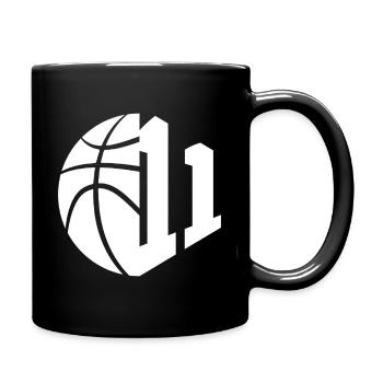 NO. 11 NUMBER 11 BASKETBALL 11TH BIRTHDAY - Full Colour Mug - black - Right