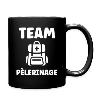 Pèlerinage  - Mug uni - noir - Droite