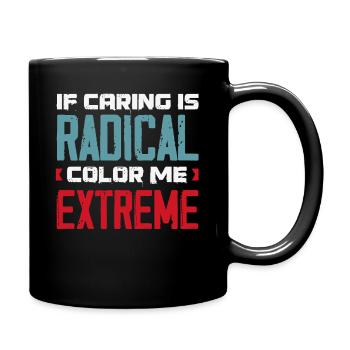 radicalized by fundamental - Full Colour Mug - black - Right