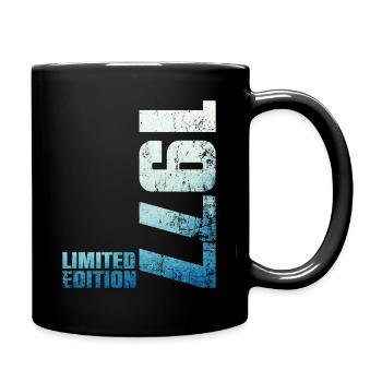 49ème Anniversaire Homme Femme 49 ans 1977 Cadeau - Mug uni - noir - Droite