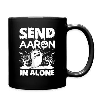 Dicton anglais d’Halloween de Chasseur de Fantômes - Mug uni - noir - Droite