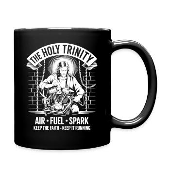 Holy Trinity Spark Faith Tee - Tasse einfarbig - Schwarz - Rechts