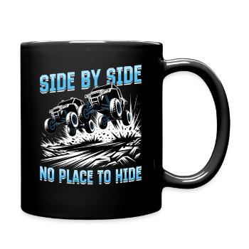 UTV Off Road 4 Wheeler Side by side - Tasse einfarbig - Schwarz - Rechts