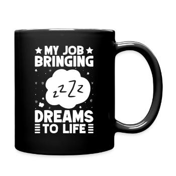 Anesthésiste Spécialiste Dreams To Life - Mug uni - noir - Droite