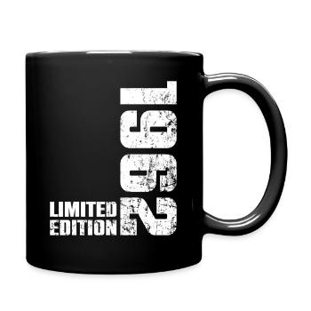 Cadeau d'anniversaire 64 ans 1962 Homme Femme - Mug uni - noir - Droite